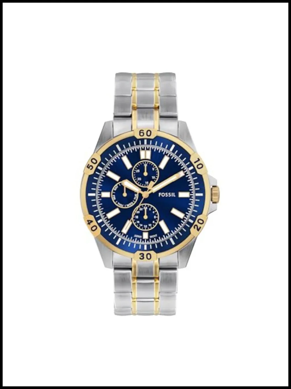 Fossil Garrett Multifunction Stainless Steel Watch for Men